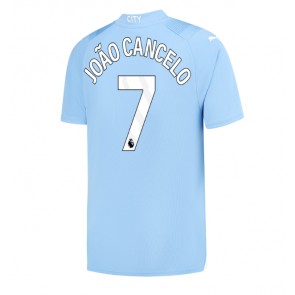 Manchester City Joao Cancelo #7 Hemmatröja 2023-24 Kortärmad